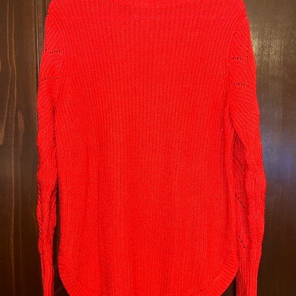Women’s Sonoma red knit sweater - Picture 2 of 3